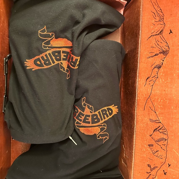 Freebird Red and Cream Lace Up Boots - Picture 9 of 11